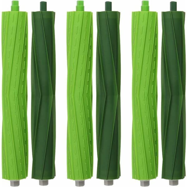 Roomba E5 i7 Extractor Rollers 3-pack Replacement Parts Compatible with E5 E6 i7 i7+ Central Brush Accessory Kit