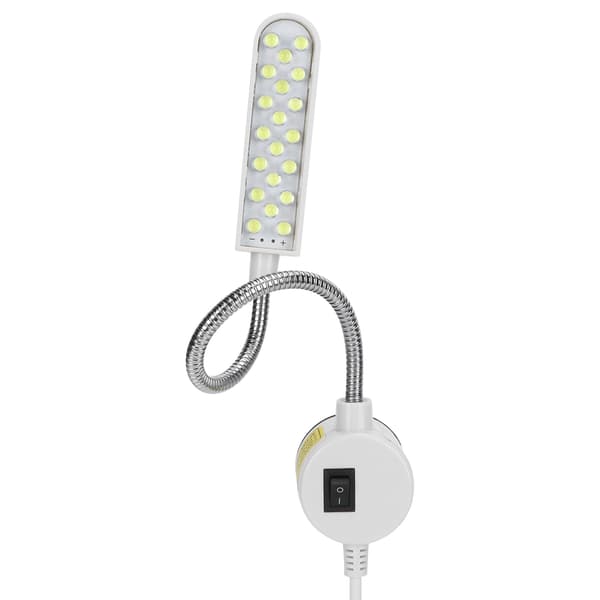 Ompelukoneen LED-lamppu 20 LEDiä Energiansäästö Hanhenkaula Työvalo EU AC 110-250V 0.2 0.2