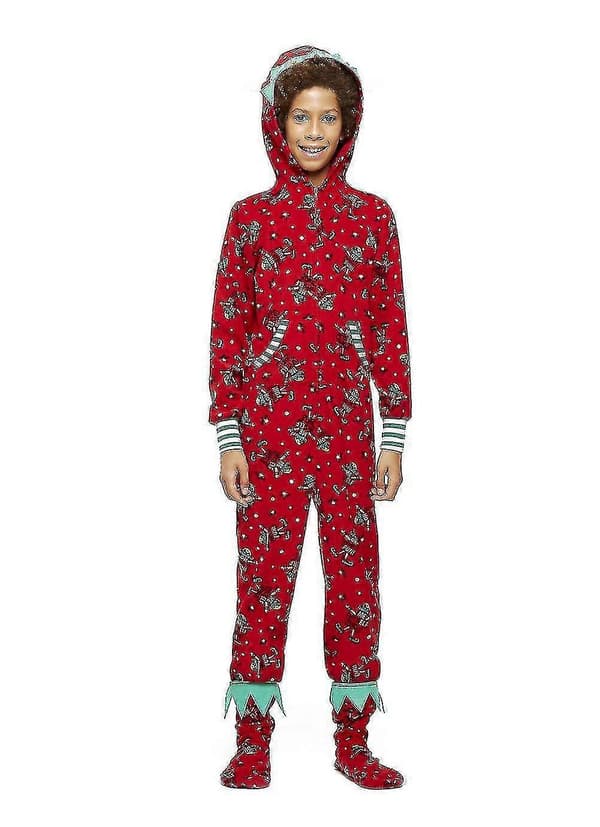 Matchende julepyjamassæt til børn 5T 5T