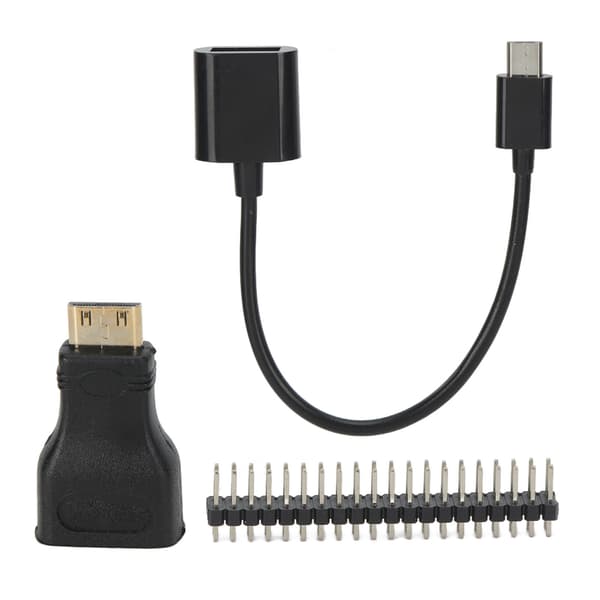 Mini HD-HD-sovitin Micro USB-USB-naarasvirtajohto 40P Raspberry Pi Zero Pin Kitille