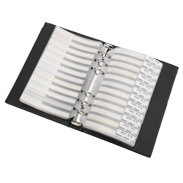 SMD Resistor Sample Book 4250 pcs 170 Values 0603 Series Electronic Component Kit
