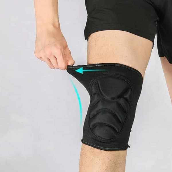Pair of Knee Pads, Thick Sponge Knee Pads, Protective Gear M