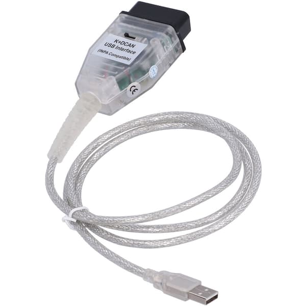 1224V OBD-kabeladapter med bryter for K+CAN K+DCAN Auto Bil Feildiagnoseverktøy