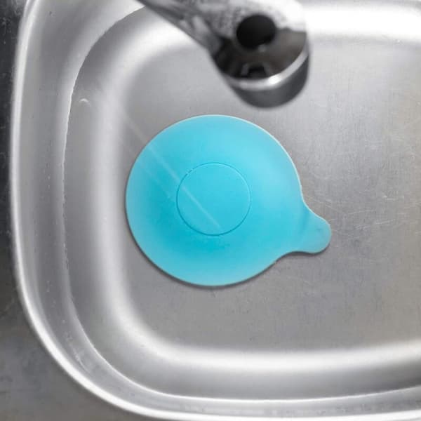 Sett med 4 filtre i rustfritt stål for vask og badekar