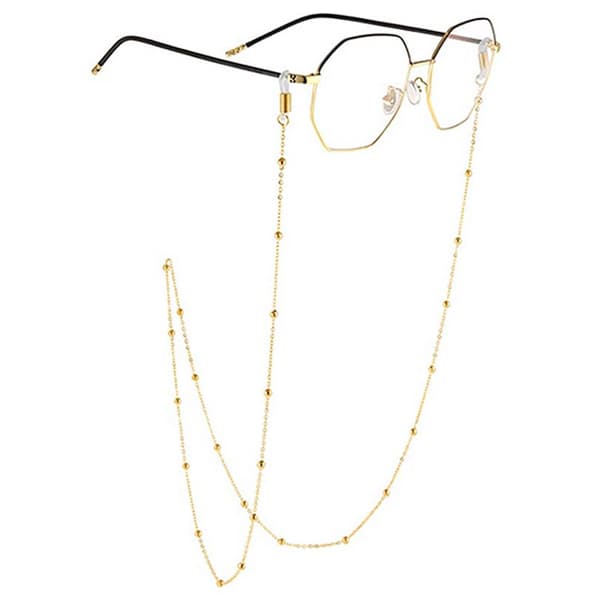 1 Piece (Gold - Style 3) Eyeglass Chains Stylish Eyeglass Holders