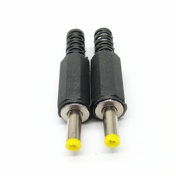 10 stk. DC-hun 4,0 mm x 1,7 mm strømkabelstik Adapter Perfekt til at lave et kabel i den ønskede længde
