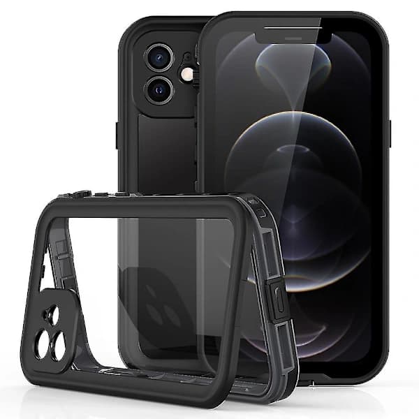 REDPEPPER Dot+ Series Transparent IP68 Vanntett PC+TPU Deksel for iPhone 12