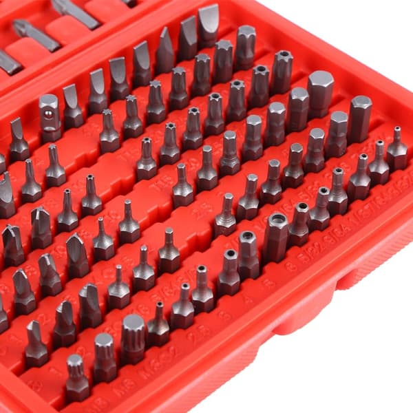 Sikkerhedsskruetrækkerbits, Skruetrækkerbits Torx Skruetrækkersæt 10