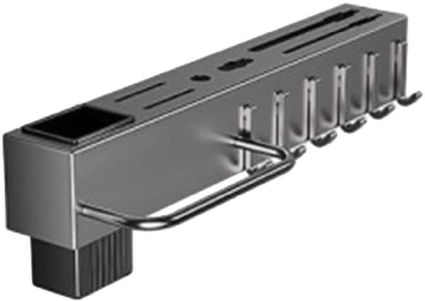 Wall-mounted drill-free kitchen utensil holder - chopstick storage, knife hook, space-saving