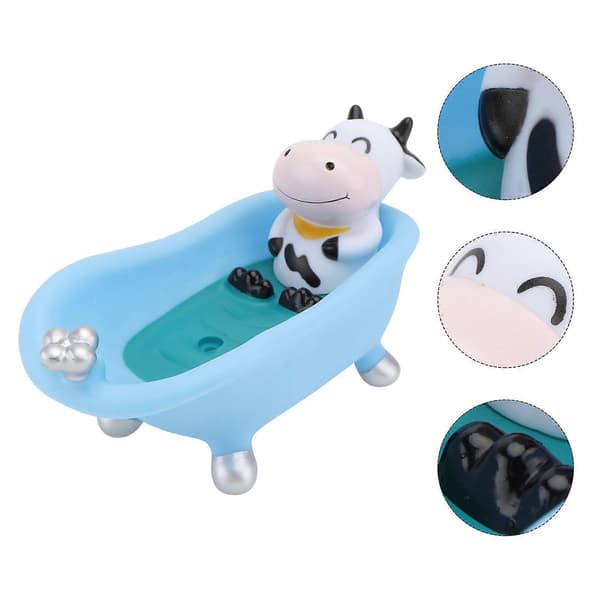 1 pc Cartoon Animal Bathtub Soap Dish Summer Soap Holder Cute Soap Storage Box
