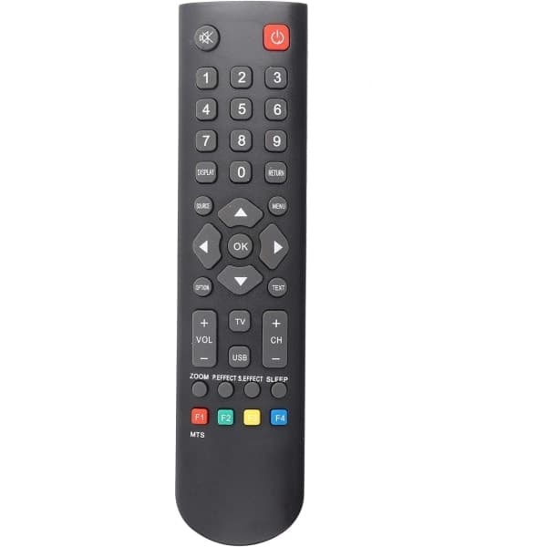 Thomson fjernkontroll Absiversal fjernkontroll erstatning for Rc3000E02 Thomson Erisson Telecommande Selecline Svart