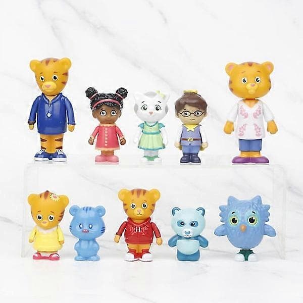 Daniel Tigers kvarter Vänner & Familj Figurset (10-pack)