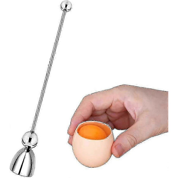 Eggshell Remover, Egg Opener, Stainless Steel Egg Cracker, Eggshell