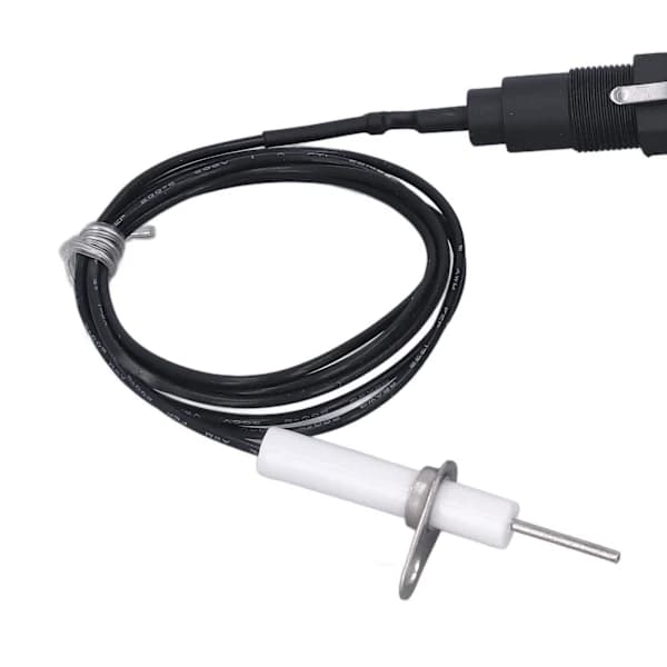 2-pack Piezo Igniter Kit Push Button 1 Out 2 With 1m Ignition Needle Wire For Gas Stove Oven Heater Fireplace