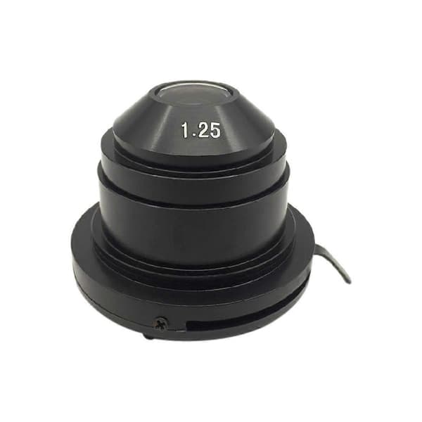 Abbe Condenser for Microscope (NA1.25) Optical Accessories with Variable Diaphragm for Converging Light