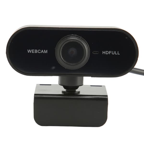 Webcam Multifunktionel 1080P HD USB-computerwebcam med mikrofon til videoopkald, konferencer, streaming