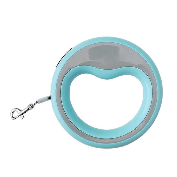 1 st Infällbart Hundkoppel Kraftigt Automatiskt Infällbart Husdjurskoppel, 17*20*3cm (blå) 26s
