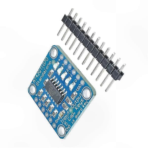 5-knaps kapacitiv berøringssensormodul DIY elektronisk indikator til flere kapacitive sensorapplikationer
