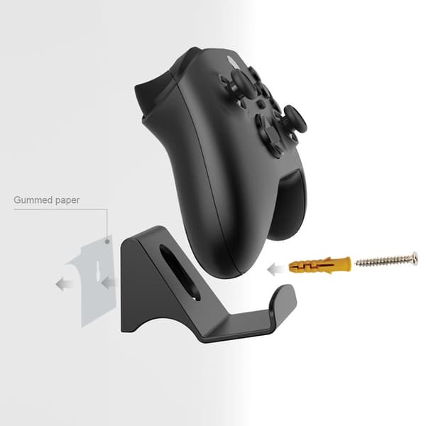 Hiborth 2 stk. vægmonteret trådløs controller-opbevaringsholder til hjemmet