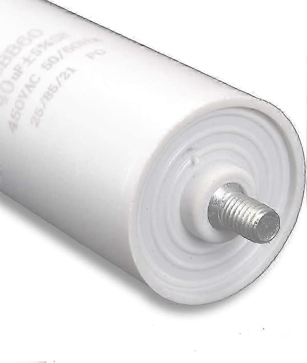 450VAC 50/60Hz 20UF CBB60 Double Insert Molded Capacitor with Screw Base for Motor Start CJY