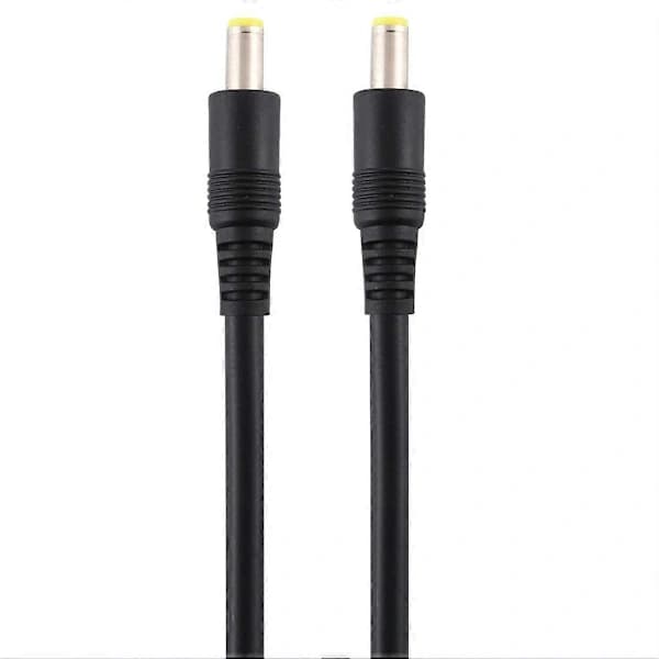 tsts--DC Strømstik 5.5 x 2.5mm Han til Han Adapter Tilslutningskabel, Kabellængde: 50cm