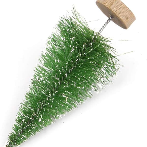 Gør-det-selv-sæt med 10 kunstige juletræer Mini juletræer KLB