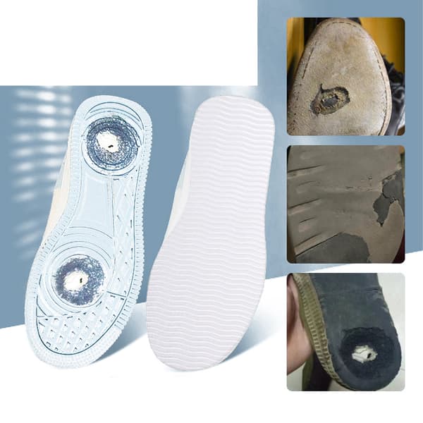 EVA Shoe Sole Protectors - Non-Slip Grip - 6 Pieces