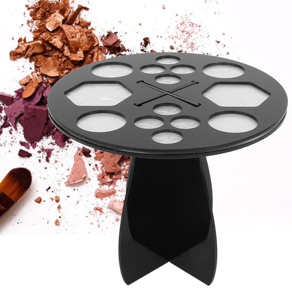 14-hullers kosmetisk børstetørrestativ tørrer makeupbørste displayholder organizer