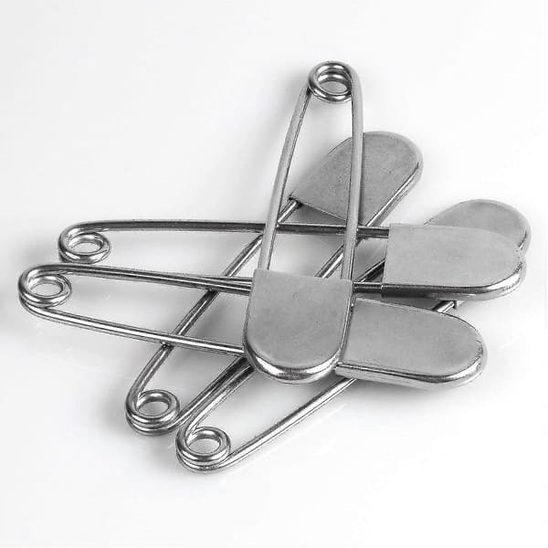 10-pack Extra Large Safety Pins Super Heavy Duty Jumbo 5 \" High Quality [db]