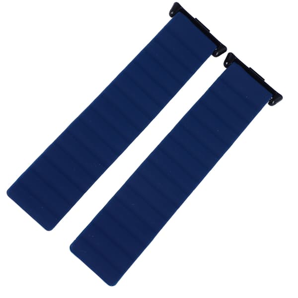 Magnetisk urrem Åndbar stærk magnetisk lås urrem til Mi Band 8 Pro Mørkeblå