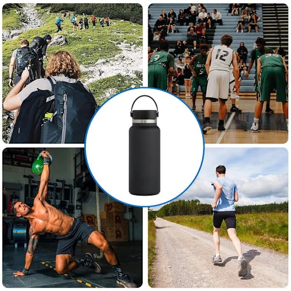 Portable and Durable Water Bottle, Double-Walled Stainless Steel, Cold Drinks Stay Cold for Daily Use