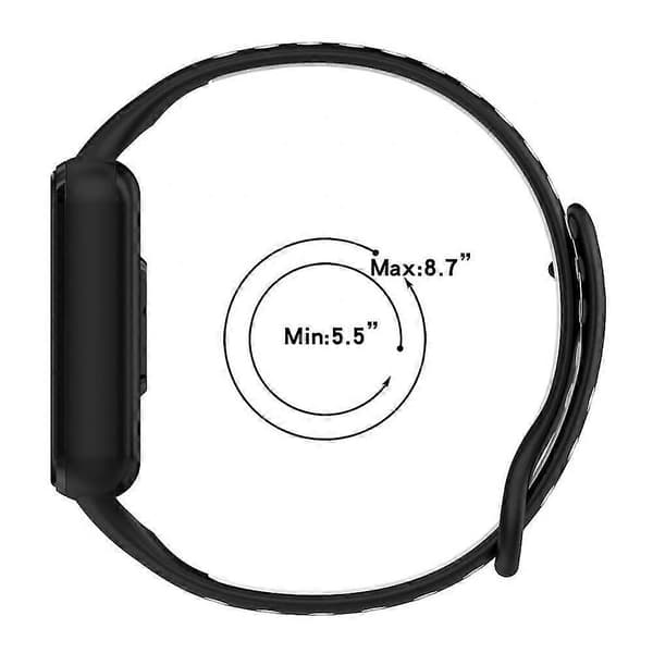 Urrem til Amazfit Band 7 Smart Tilbehør Silikone Justerbar Erstatningsrem