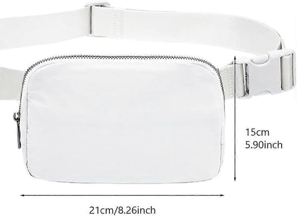 1 stk Bæltetaske til kvinder Trendy mavetasker Crossbody-tasker til kvinder til rejser Træning Løb Vandring til damer Piger