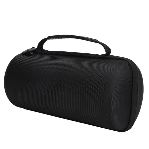 Wireless Speaker Protective Case Portable Storage Bag with Adjustable Strap for Revolve II (Black)