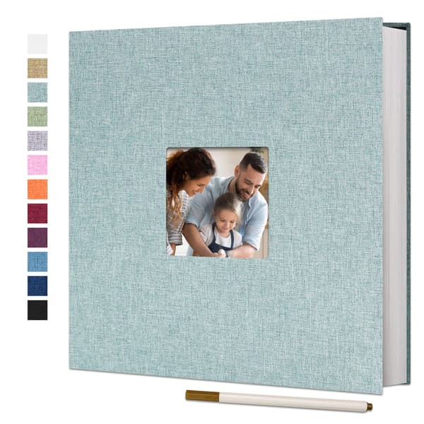 Self-adhesive photo album for gluing and designing yourself