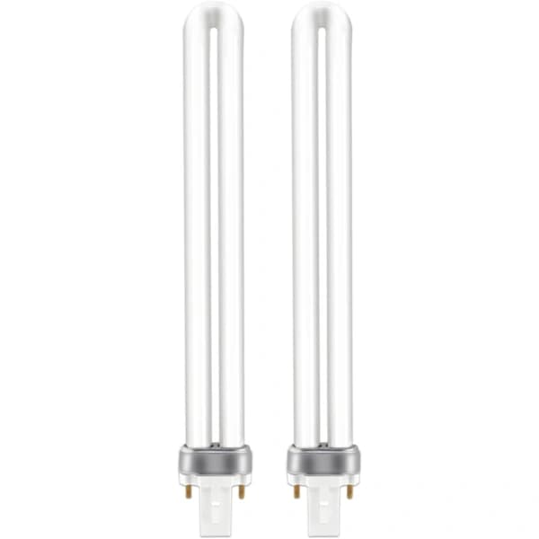 G23 2-Pin 11W Energy Saving Lamp, 6500K Daylight, Non-Dimmable, 2-Pack