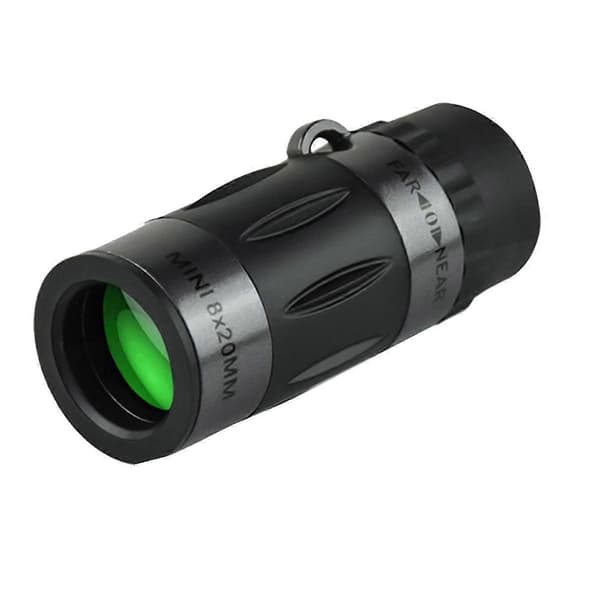 High-Resolution Monocular Low-Light Two-Tone Outdoor Waterproof Mini Optical Travel Telescope