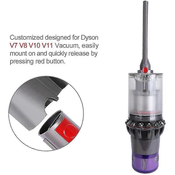 Quick Release Crevice Tool Compatible For V11 V10 V8 V7 Vacuum Cleaner, Replacement Vacuum Cleaner Accessories