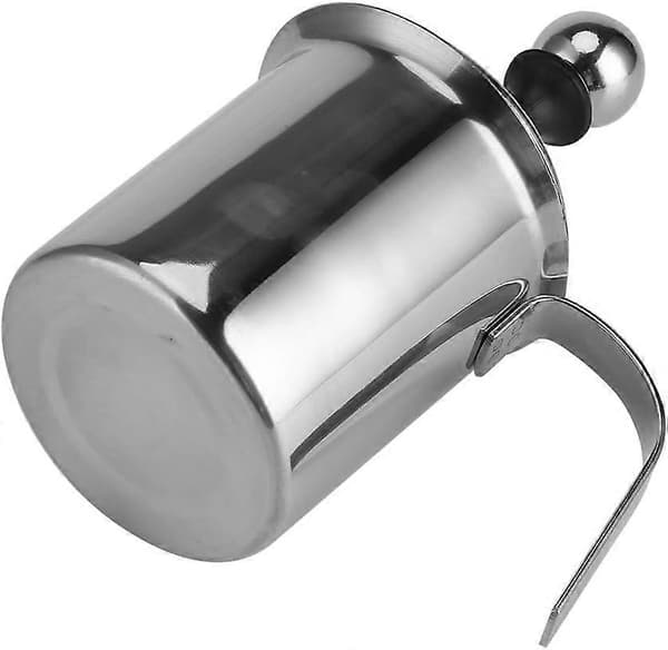 2025 Ny manuel mælkeskummer i rustfrit stål til Latte Cappuccino Macchiato Varm Chokolade Kaffe 400ml / 800ml