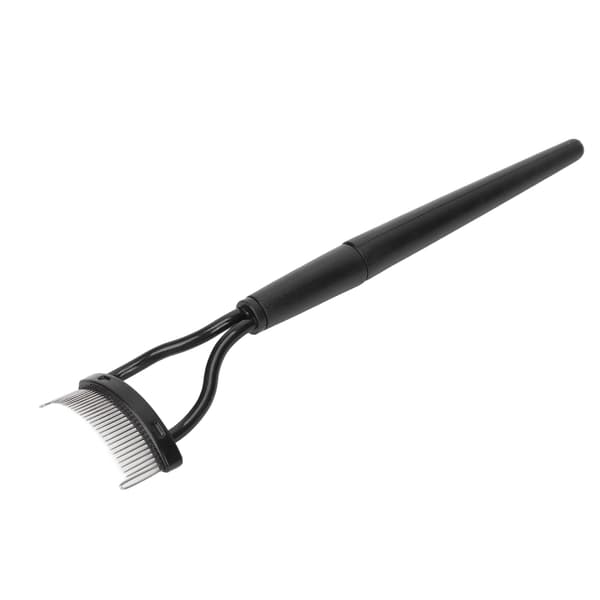 Foldable Eyelash Separator Teeth Eyelash Comb Eyelash Care Tool with Protective Case