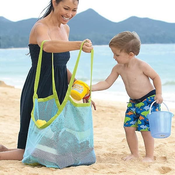Handväska Förvaring Förvaring Leksak Sand Strand Baby Påse Förvaring Väska Förvaringslåda Väskor