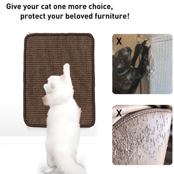 Cat Scratch Mat, Natural Cat Scratch Boards Sisal Style 5 KLB