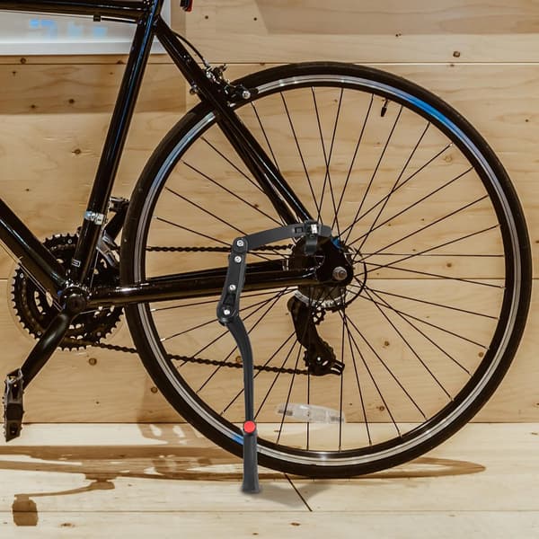 Justerbar sidestøtte i robust aluminiumslegering til mountainbikes og racercykler i ujævnt terræn