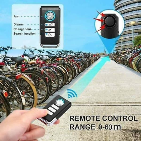 Wireless Anti-Theft Alarm for Bicycle Motorcycle Mobility Scooter