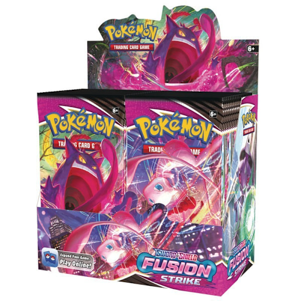 REA! 360 stk Gaveeske Evolving Skies Booster Pack for Barn Tegneserie Søte Spillkort Papir (SS8 Fusion Strike) SS8 Fusion Strike