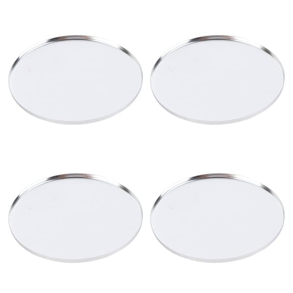 100 pcs 58mm Button Machine Accessories Multifunctional Frosted Tinplate Round Button Parts for Button Machine