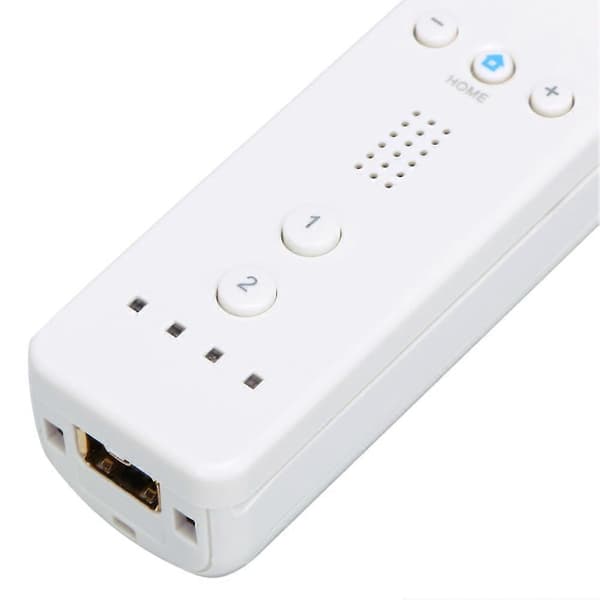 Fjernkontroll Motion Videospillfjernkontroll for Wii / Wii U Videospillkontroller Gamepad Erstatning_Kvalitetsgaver Hvit White
