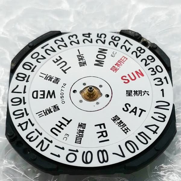 Japanese Movement VX43E VX43 Quartz Movement Double Calendar Three Pins with Battery