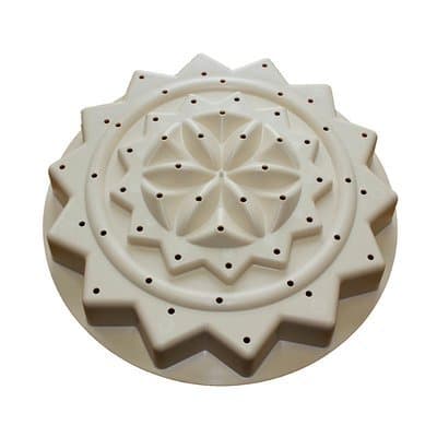 [COQQ] Egg Cheese Mold 25cm - Egg Cheese Star Off-white Egg Cheese Star