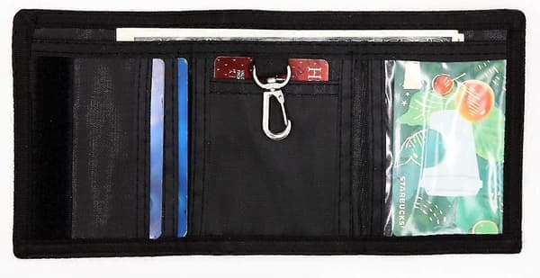 Rfid Trifold Canvas Kamouflage Plånbok för Män, Mini Myntväska, Grön, Storlek Liten Grön -
